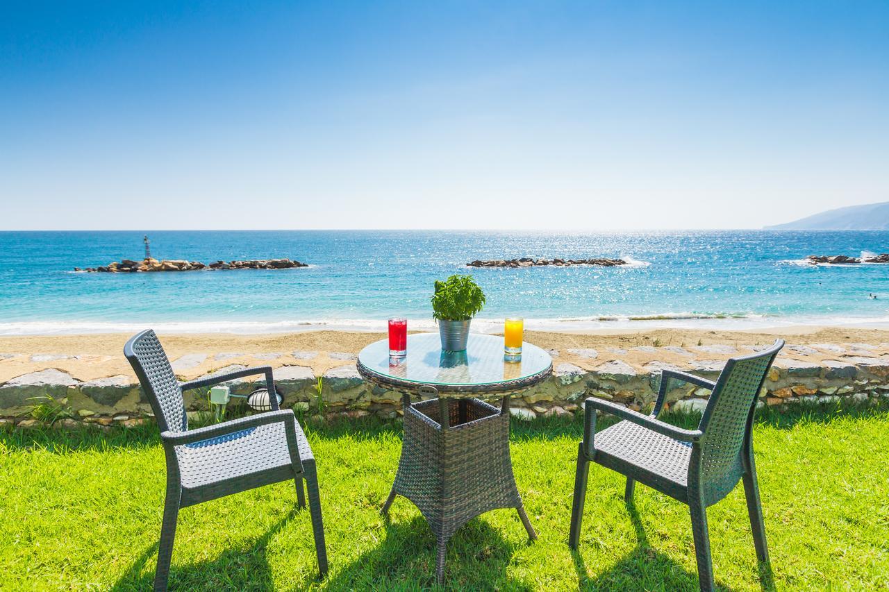 Hydroussa Skyros Hotel Bagian luar foto